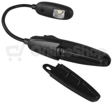Emos LED svítilna na čtení, 10 lm, 1× AAA (P3400)