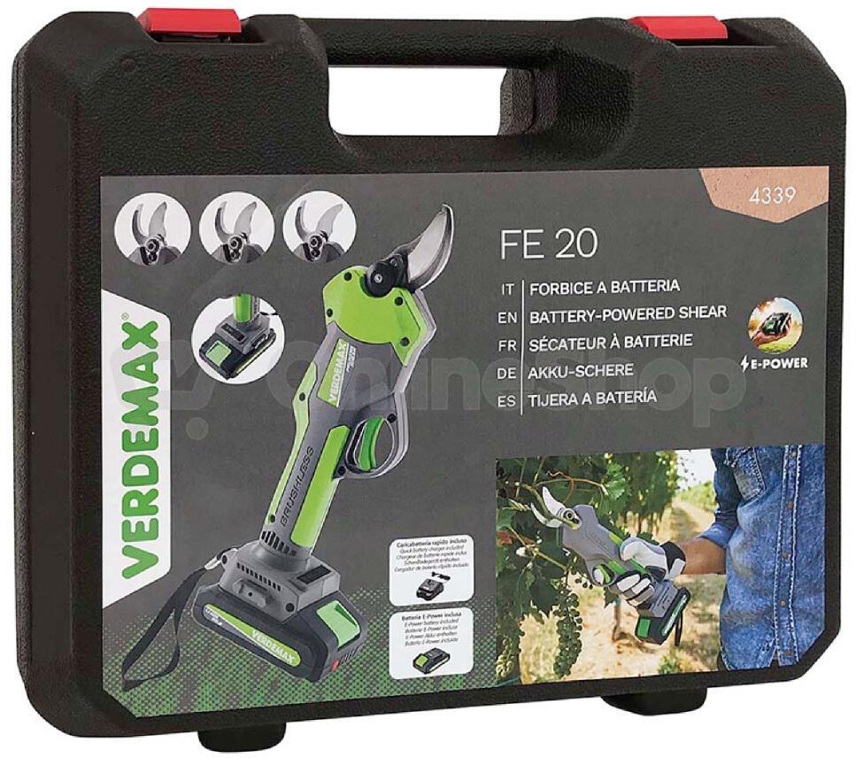 AKU nůžky VERDEMAX FE20
