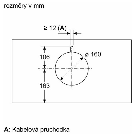 Odsava par Bosch DBB67AM60, vestavn