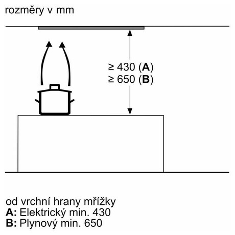 Odsava par Bosch DBB67AM60, vestavn