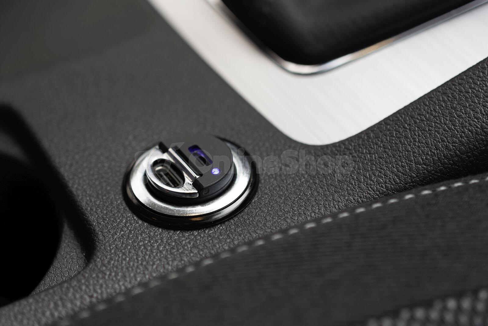 Autonabíječka FIXED s 2xUSB-C výstupem v miniaturním provedení, podpora PD, 30W, černá