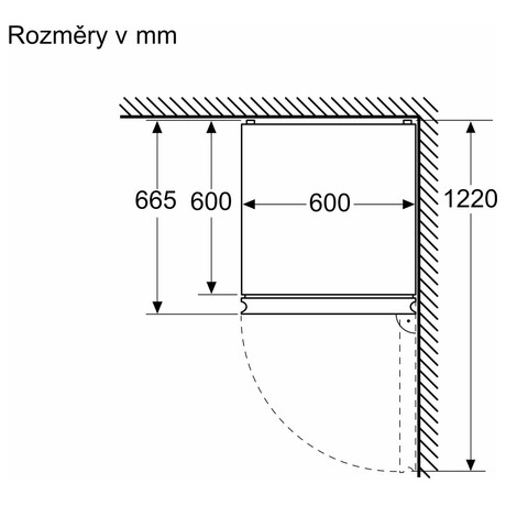 Chladnika Bosch KGN39LBCF