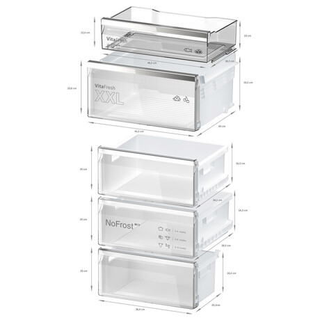 Bosch KGN39LBCF (foto 4)