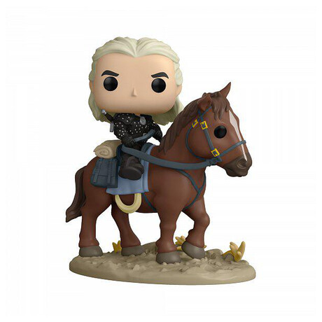 Funko POP Ride Deluxe: Witcher - Geralt on Roach