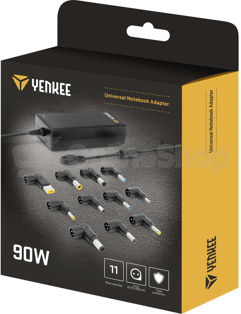 Napájecí adaptér Yenkee YAU 90112, 90W