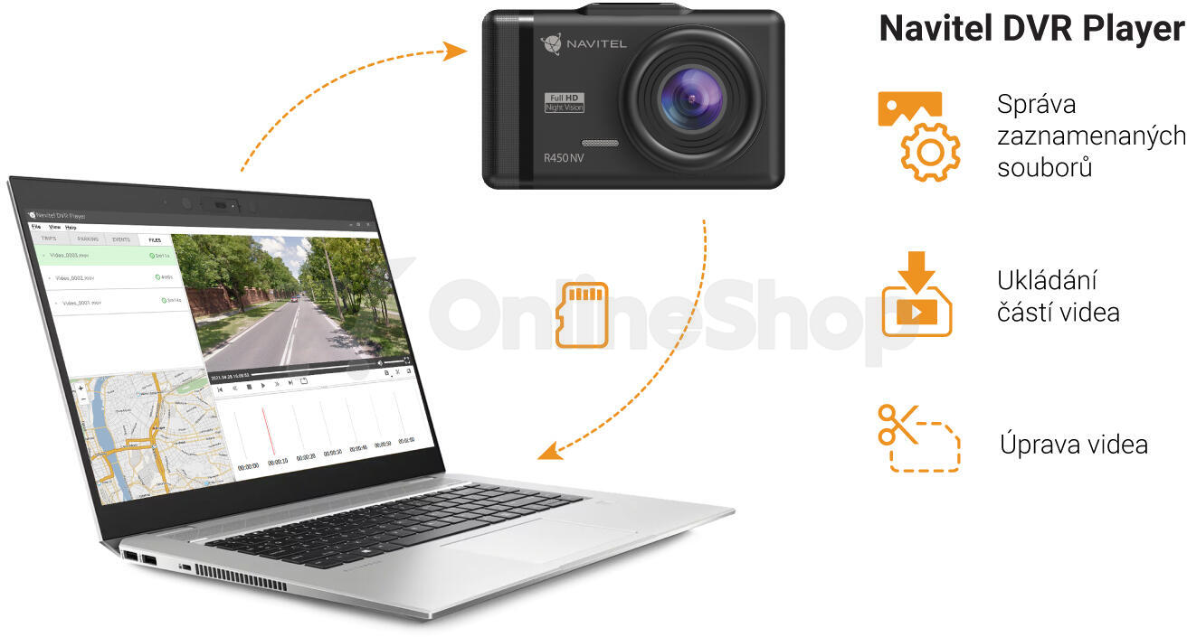 Autokamera Navitel R450 NV CAMNAVIR450NV
