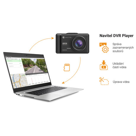 Devia zznamov kamera do auta Navitel R450 NV (CAMNAVIR450NV)