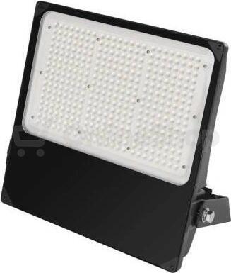 Emos LED reflektor ASIMO asymmetric 300W, černý, neutrální bílá (ZS1300A)