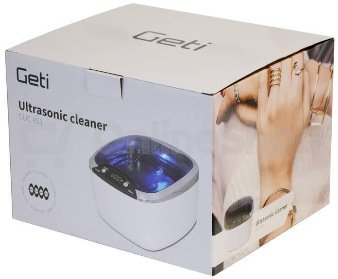 Ultrazvuková čistička GETI GUC 851 0,85L