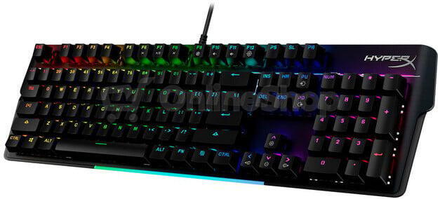 HyperX Alloy MKW100 - Mechnical Gaming Keyboard - Red (US Layout) (4P5E1AA#ABA)