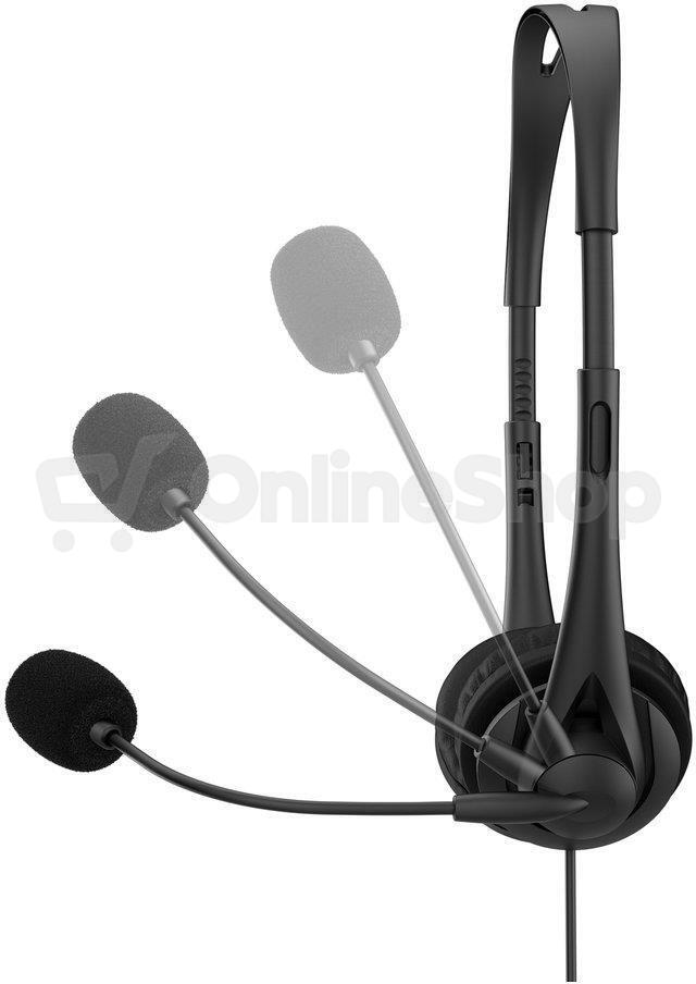 Sluchátka s mikrofonem HP USB-A Stereo Headset G2