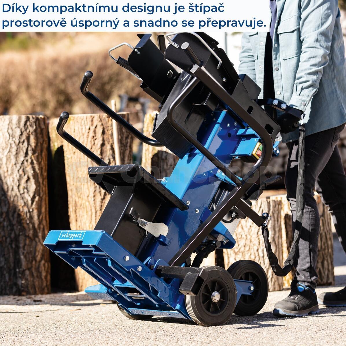Štípač na dřevo Scheppach Compact 15 T, 15t