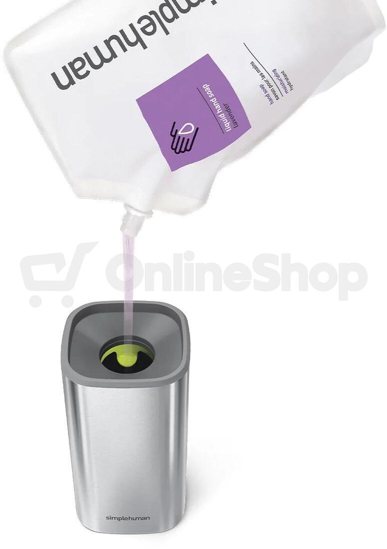 Dávkovač mýdla a desinfekce Simplehuman Pulse - 295 ml, nerez ocel KT1183