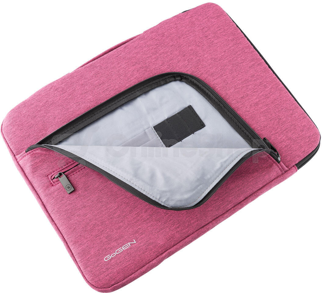 Pouzdro na notebook GoGEN Sleeve Pro do 15,6" - růžové