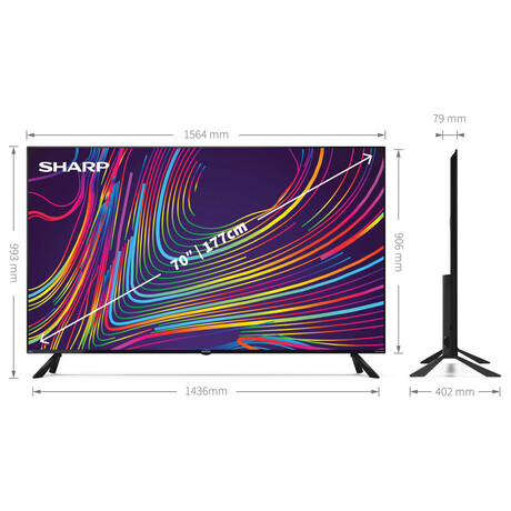 UHD LED TV Sharp 70CL5EA