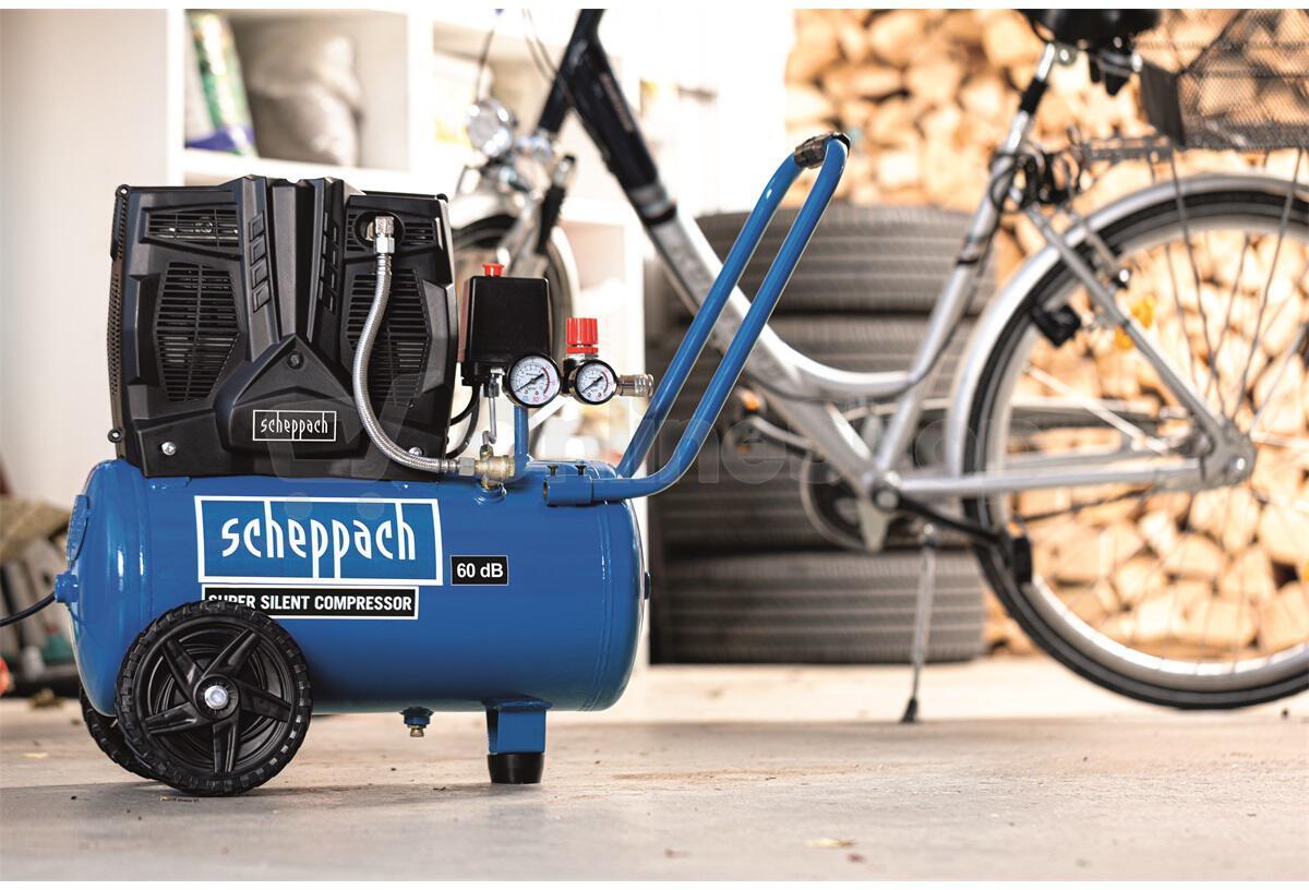 Bezolejový kompresor Scheppach HC 25 Si, 24 l