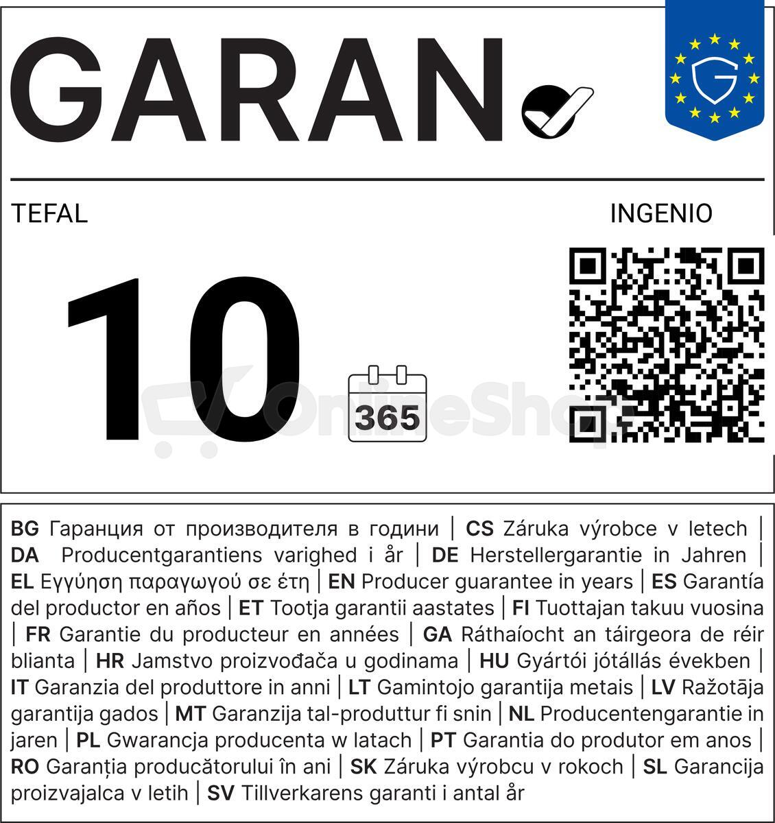 Odnímatelná rukojeť Tefal L9863153