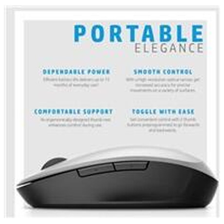 Dual Mode Silver Mouse 300 HP