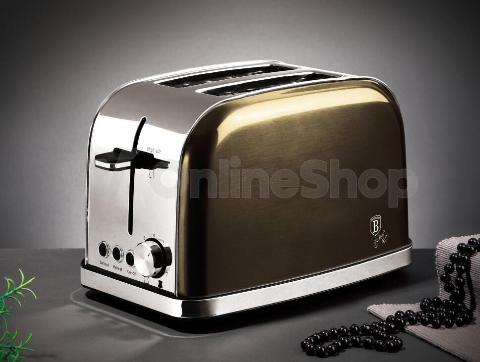 Topinkovač BERLINGERHAUS BH-9395, nerez Shiny Black Collection