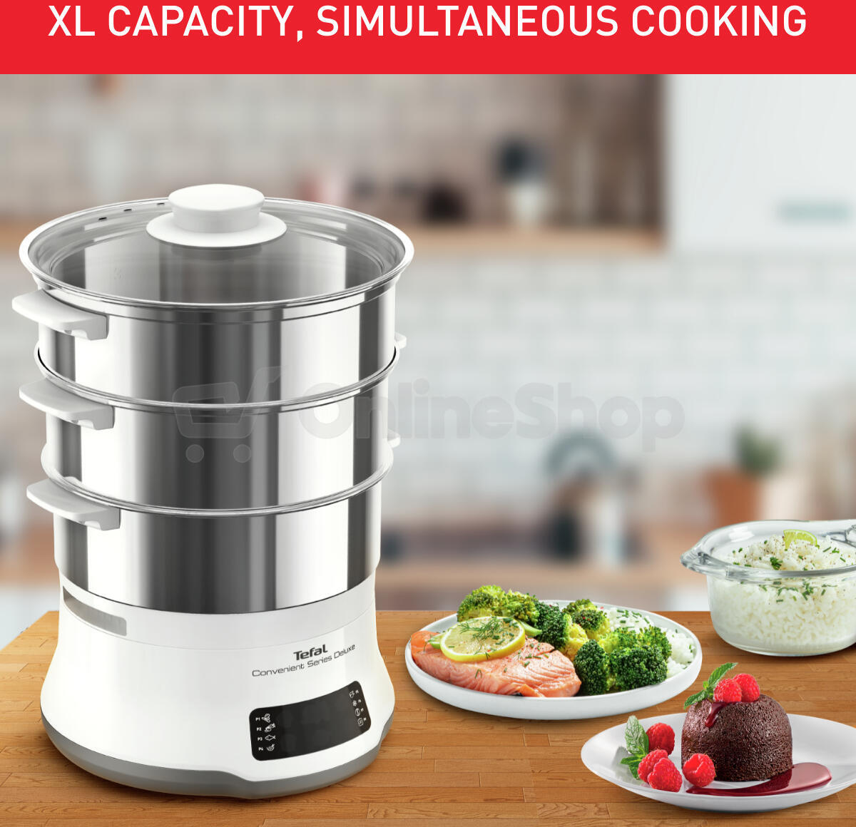 Parní hrnec Tefal VC502D10