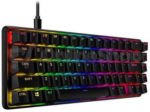 HyperX Alloy Origins 65 - Mechanical Gaming Keyboard - HX Aqua (56R64AA#ABA)