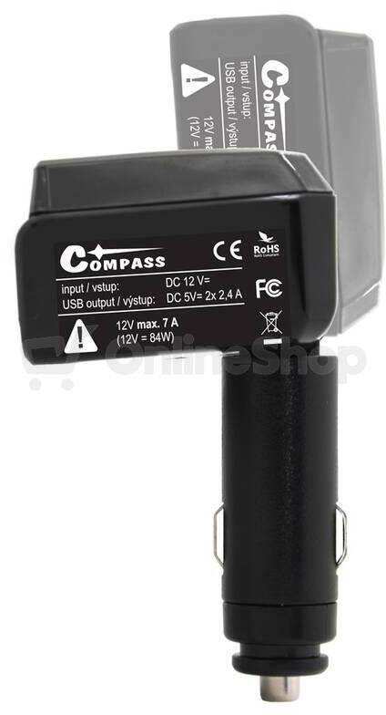 Autoadaptér USB COMPASS 07431 Select
