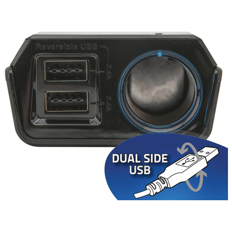 Autoadaptér USB COMPASS 07432 Select