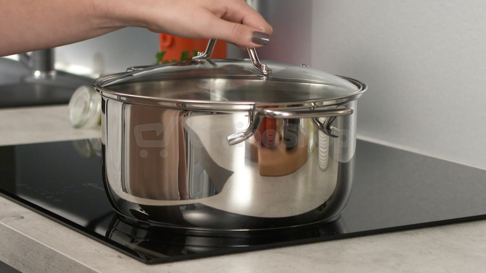 Sada hrnců Tefal Intuition B864SA74, 10 ks