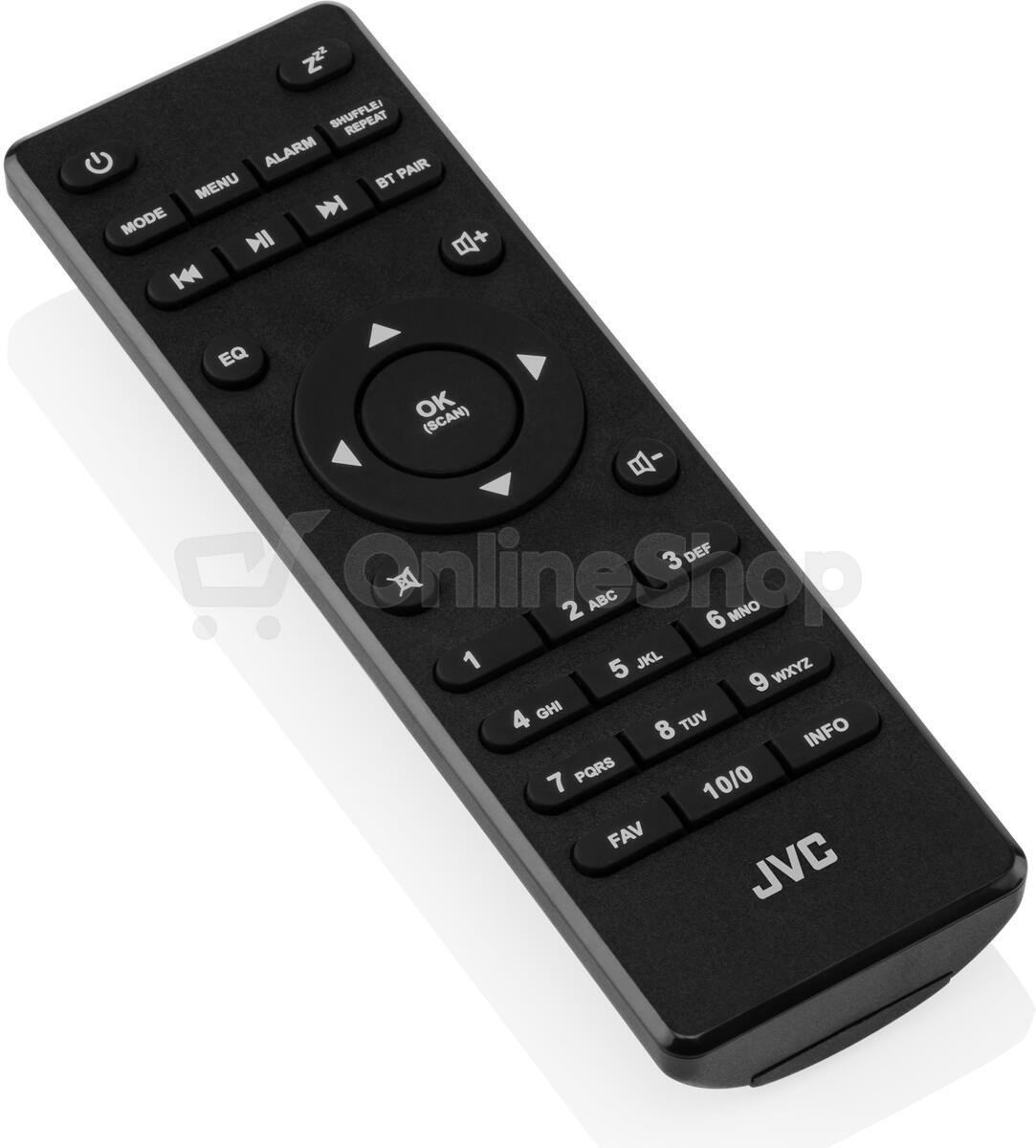 Radiopřijímač DAB+ JVC RA-E981B, černé