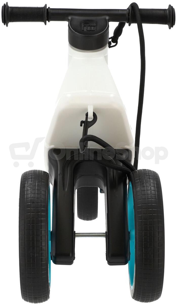 Odrážedlo Funny Wheels Rider SuperSport 2v1 bílé/tyrkysové | ONLINESHOP.cz