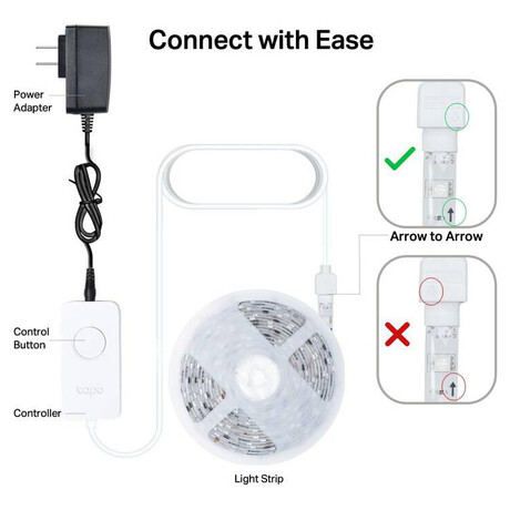 TP-Link Tapo L920-5 chytr WiFi LED psek (barevn,2,4GHz, 5m)