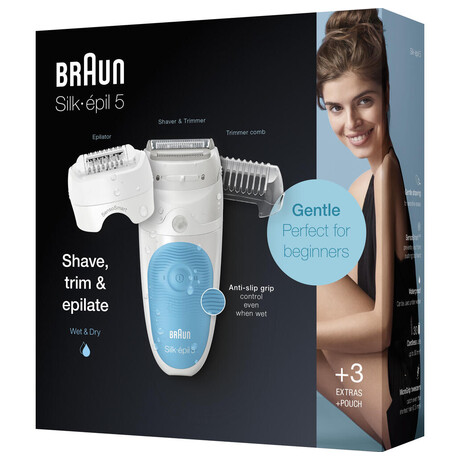 Epiltor Braun SILK-PIL 5-605, modr