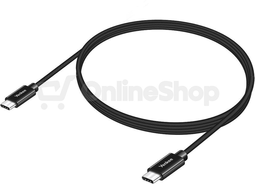 USB-C kabel Yenkee YCU C103 BK