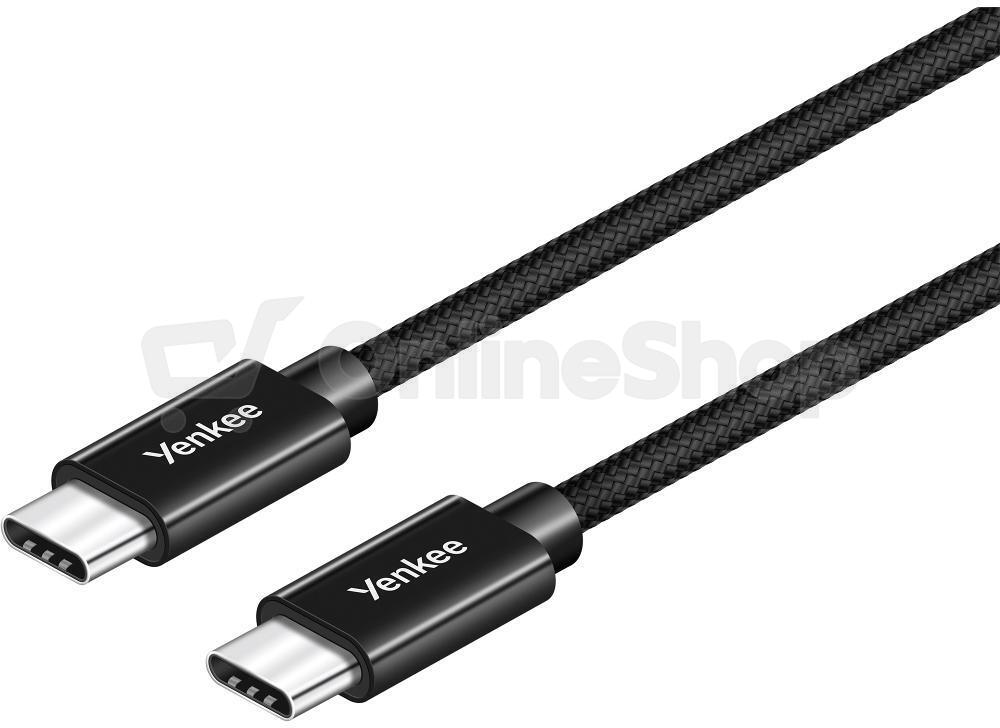 USB-C kabel Yenkee YCU C103 BK