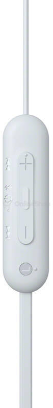 SONY WIC100W.CE7 bezdrátová sluchátka do uší - white