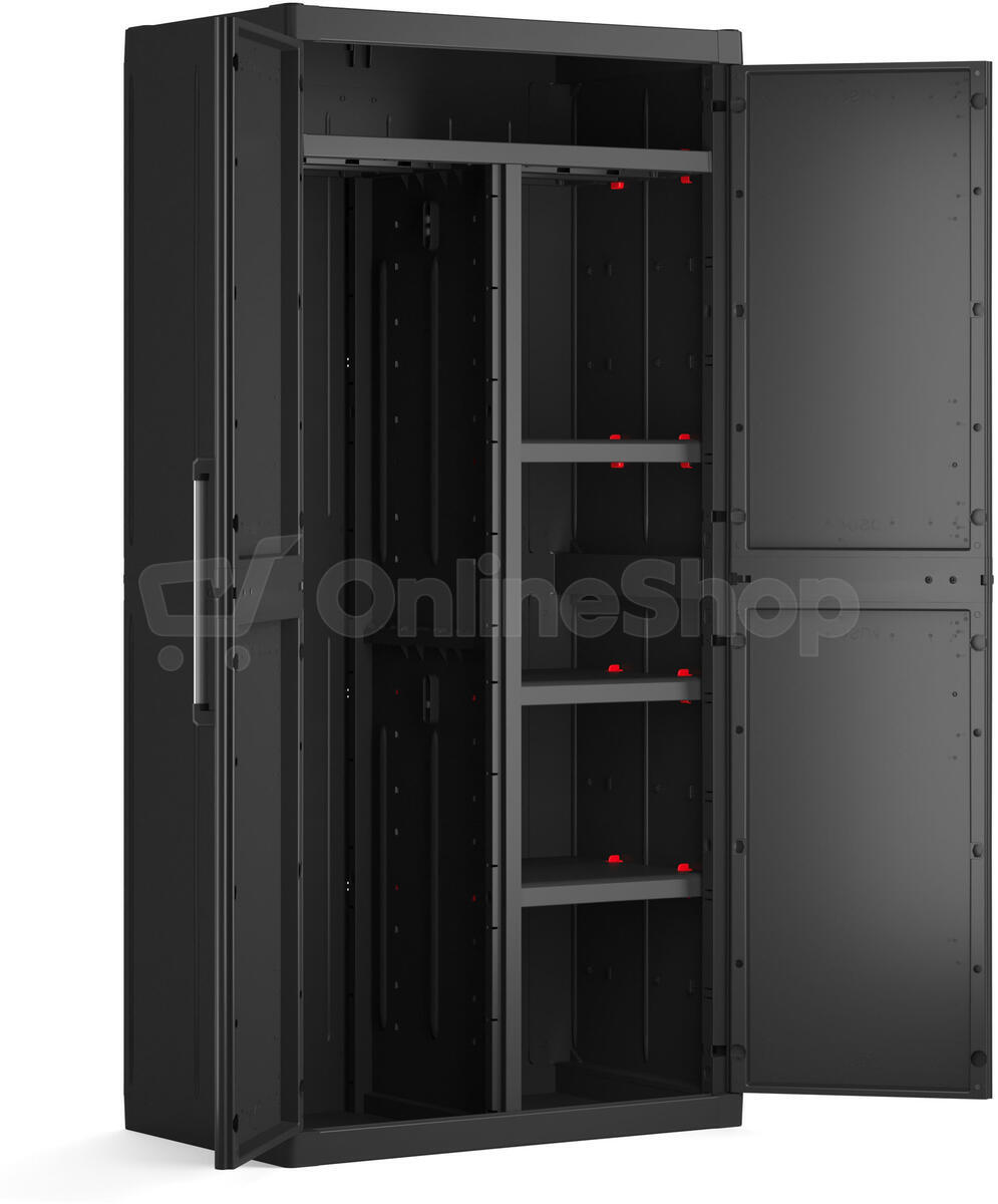 Skříň Keter Detroit XL Utility černá