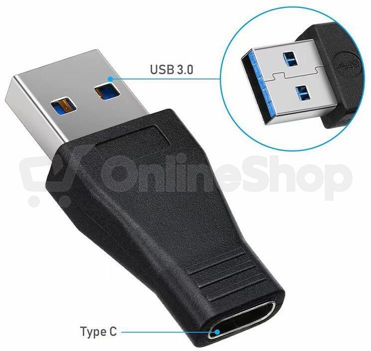 PREMIUMCORD adaptér USB-A 3.0 - USB-C M/F (kur31-21)