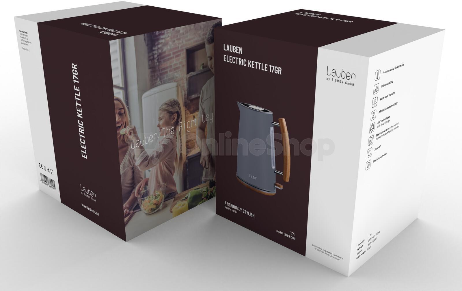 Rychlovarná konvice Lauben Electric Kettle 17GR