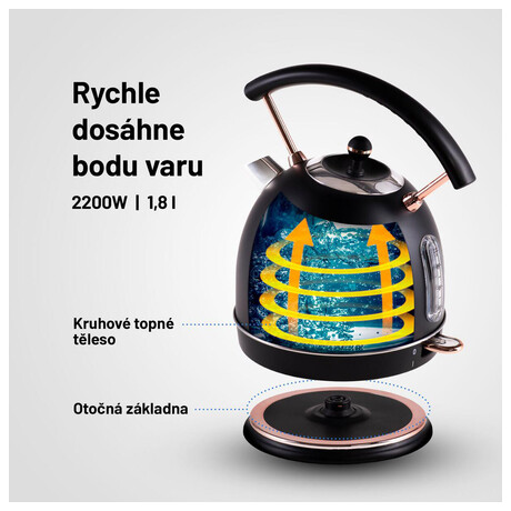 Rychlovarn konvice Lauben Electric Kettle 17BC