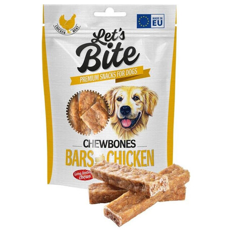 Brit Let's Bite Chewbones Bars with Chicken 175g