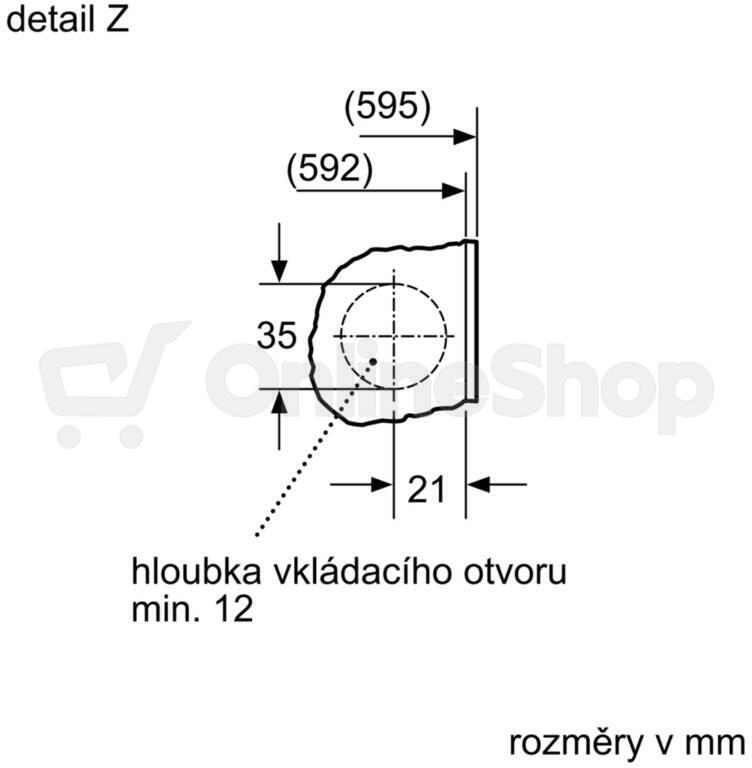 Pračka Bosch WIW24342EU, vestavná