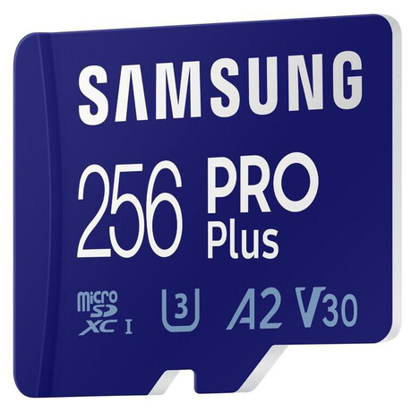 Samsung micro SDXC 256GB PRO Plus +&nbsp;USB adaptér (foto 3)