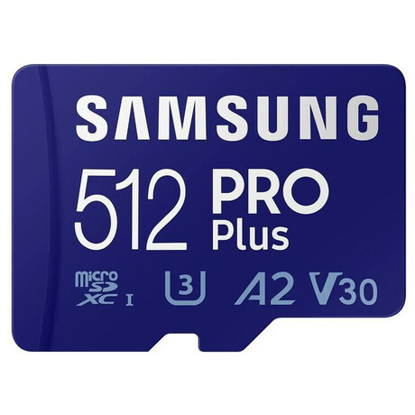 Samsung micro SDXC 512GB PRO Plus +&nbsp;USB adaptér (foto 2)