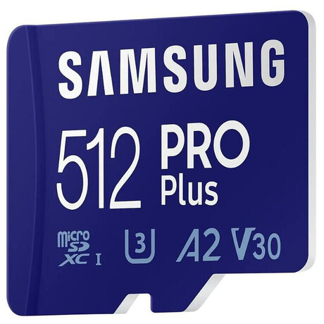 Samsung micro SDXC 512GB PRO Plus +&nbsp;USB adaptér (foto 3)