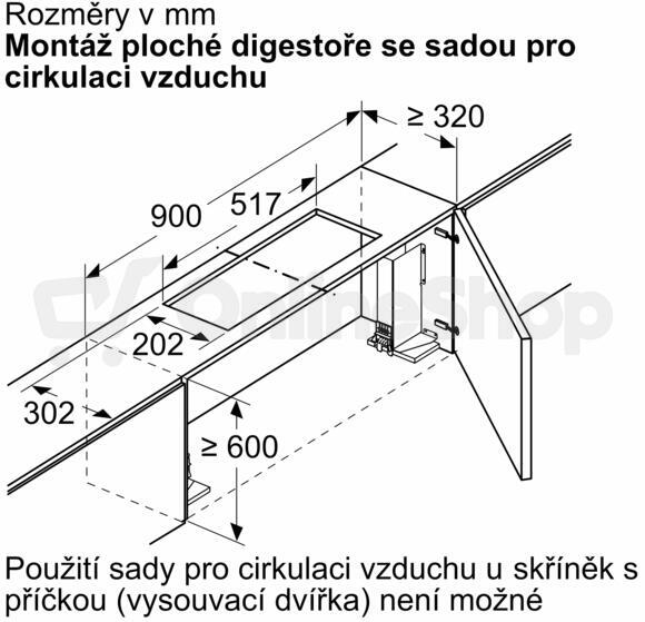Regenerační sada pro cirkulaci Bosch DWZ1IT1D1 LongLife
