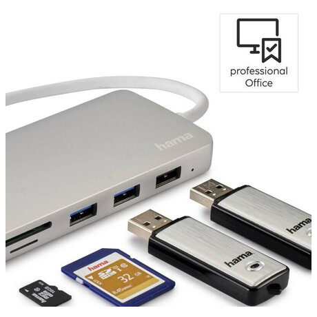 Hama USB-C hub Connect2Mac, multiport, pro Apple MacBook Air a Pro