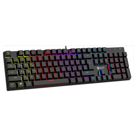 C-Tech Morpheus RGB/Drátová USB/CZ-SK layout/Černá (foto 1)