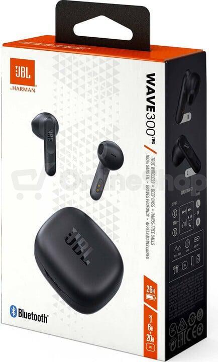 Bezdrátová sluchátka JBL Wave 300TWS, černá