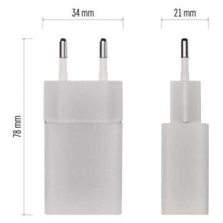 Emos univerzální USB adaptér BASIC do&nbsp;sítě 1A (foto 3)