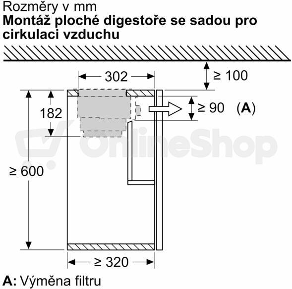 Sada pro cirkulaci Bosch DWZ1IX1C6